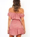 Mini rochie cu volane 5