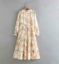 Vestido de verano holgado con estampado floral 2