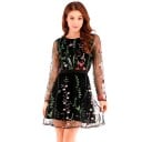 Mini rochie brodată 1
