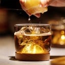 Whiskyglas med träställ 5