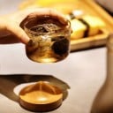 Whiskyglas med träställ 7
