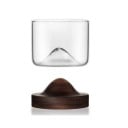Whiskyglas med träställ 8