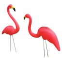 Trädgårdsdekoration - Flamingo-utskärning - 2 st 8