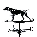Trädgårds vindflöjelhund 2