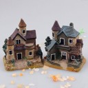 Trädgård mini hus dekoration 4