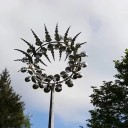Plug-in trädgård väderkvarn 2
