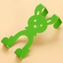 Porte-manteau suspendu en forme de lapin 4