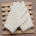 Vinterstickade handskar 1