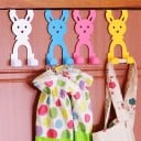 Porte-manteau suspendu en forme de lapin 8