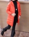 Chaqueta de invierno con capucha para niña J2900 8