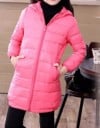 Chaqueta de invierno con capucha para niña J2900 9