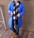 Chaqueta de invierno con capucha para niña J2900 14