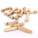 Trä 3D pedagogiskt pussel - Brain teasers 10