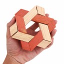 Trä 3D pedagogiskt pussel - Brain teasers 11