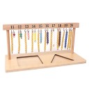 Compteur en bois 2 pcs 5