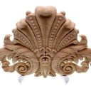 Dřevěný vyřezávaný ornament C563 3