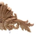 Dřevěný vyřezávaný ornament C563 4