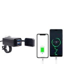 Dubbel USB motorcykelladdare A1816 2