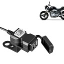 Dubbel USB motorcykelladdare A1852 1