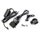 Dubbel USB motorcykelladdare A1852 2