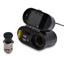 Dubbel USB motorcykelladdare A2298 5