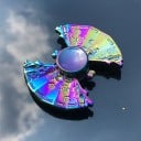 Duhový fidget spinner 3