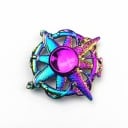 Duhový fidget spinner E81 3