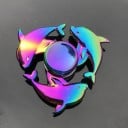 Duhový fidget spinner kovový A2222 1