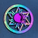 Duhový fidget spinner kovový A2222 4