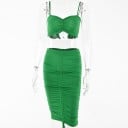 Vestido sexy de dos piezas 7