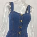 Vestido midi de mezclilla 5