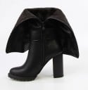 Eleganta stövlar med blockklack J1919 6