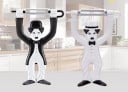 Köksskrapa i form av en pinnfigur 4