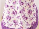 Delantal de cocina con flores J2910 10