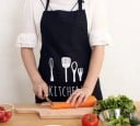 Delantal de cocina con estampado COCINA J701 4