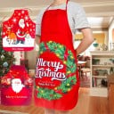 Delantal de cocina navideño 7