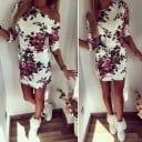 Mini rochie florală 7