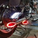 LED-moottoripyörän pakoputkivalo 4