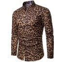 Pánska leopardia košeľa A3081 3