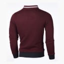 Herresweatshirt med krave F7 11