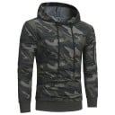 Herresweatshirt med militærmønster J1436 7