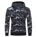Herresweatshirt med militærmønster J1436 10