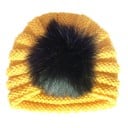 Dětský turban s bambulí 9