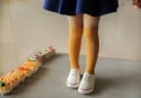 Calcetines hasta la rodilla de colores para niñas 18