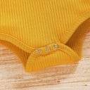 Body y shorts de niña con girasoles 6