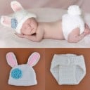 Conjunto de punto para sesión de fotos infantil 8
