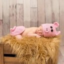 Conjunto de punto para sesión de fotos infantil 10