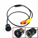 Bakåtriktad parkeringskamera för enklare parkering Synfält 170° Upplösning 648 x 480 px Sensor PC7070K Strömförsörjning 12 V Videoformat NTSC 11