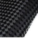 Baravtappningsmatta för tvättade glas Halkfri svart matta av flexibelt PVC med täta utstickare för vattenavrinning 7
