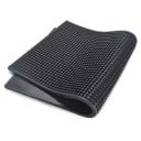 Baravtappningsmatta för tvättade glas Halkfri svart matta av flexibelt PVC med täta utstickare för vattenavrinning 8
